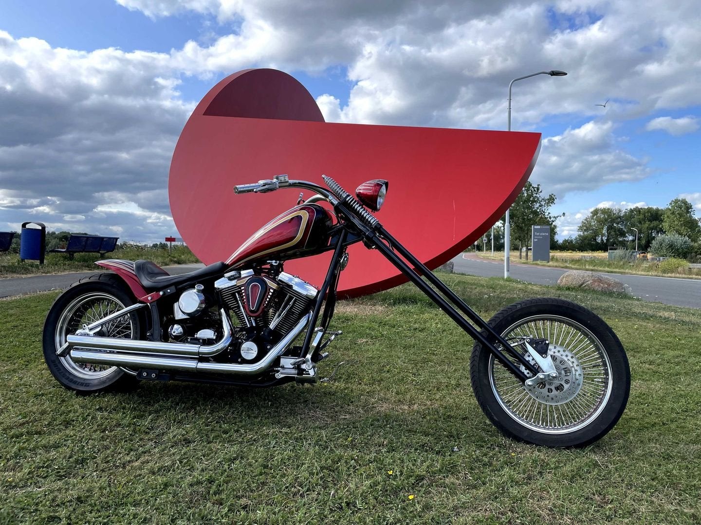 HARLEY-DAVIDSON ZELFBOUW (bj 2002), Motoren, Motoren | Harley-Davidson, HARLEY-DAVIDSON, Chopper, Bedrijf, Onbekend