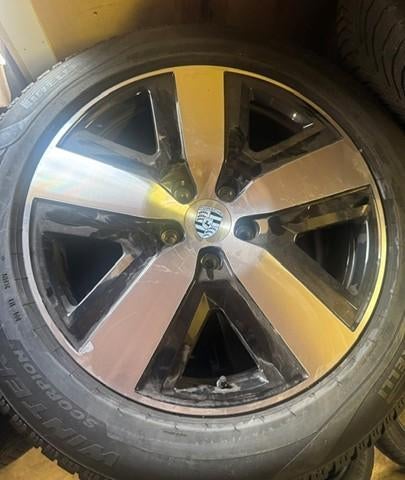 Velgen met winterbanden Porsche Cayenne 2024, 255 mm, Velg(en), Nieuw, Personenwagen