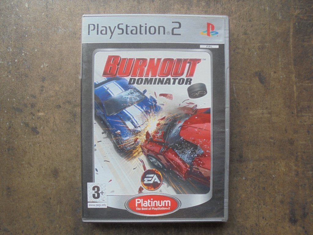 Burnout Dominator voor PS2 (zie foto's), Gebruikt, 1 speler, Racen en Vliegen, Ophalen of Verzenden