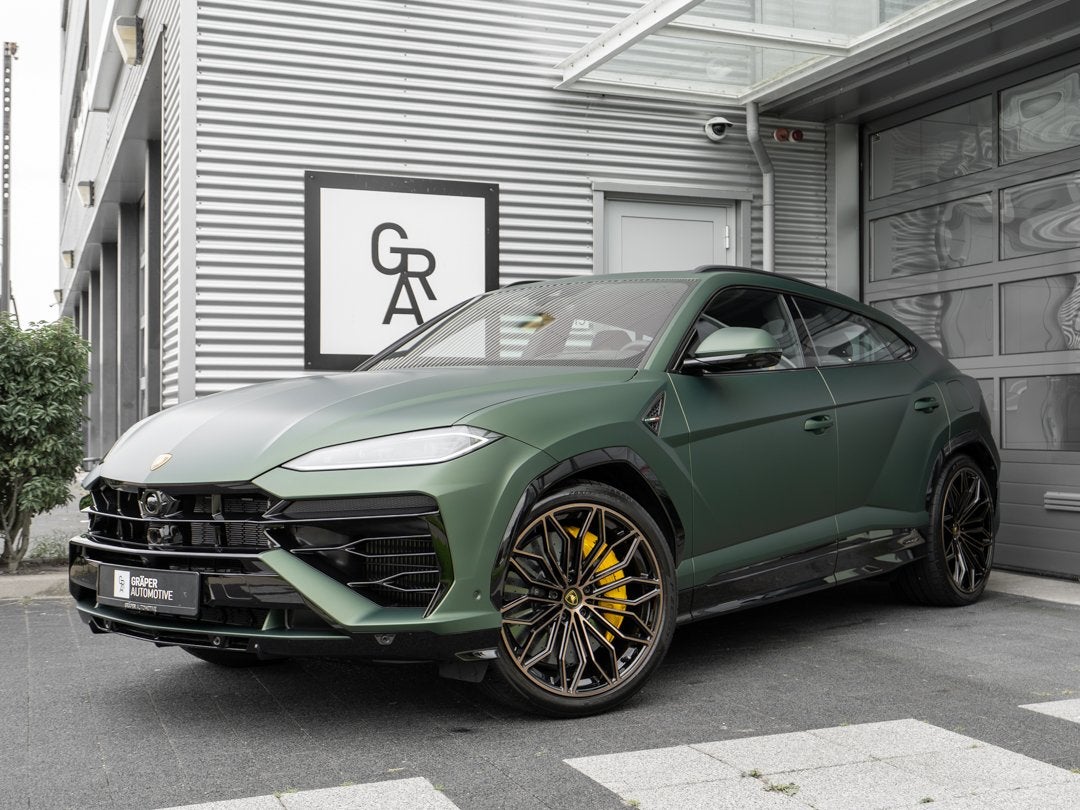 Lamborghini Urus 4.0 V8 Hybrid SE | CARBON | MATT | BTW | PA, Auto's, Dealer onderhouden, Urus, Gebruikt, Leder