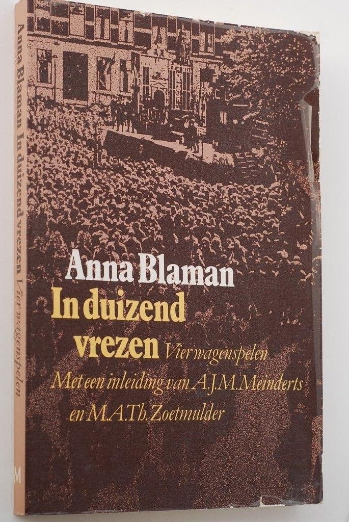 Toneelbundel: Duizend vrezen: Vier wagenspelen - Anna Blaman, Verzenden, Anna Blaman, Zo goed als nieuw, Toneel