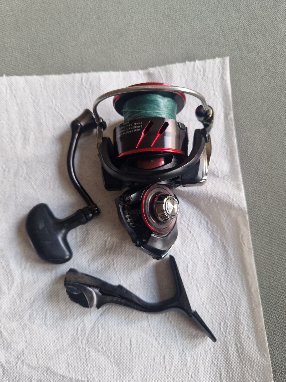 Daiwa ballistic molens, Ophalen of Verzenden, Zilver, Overige materialen