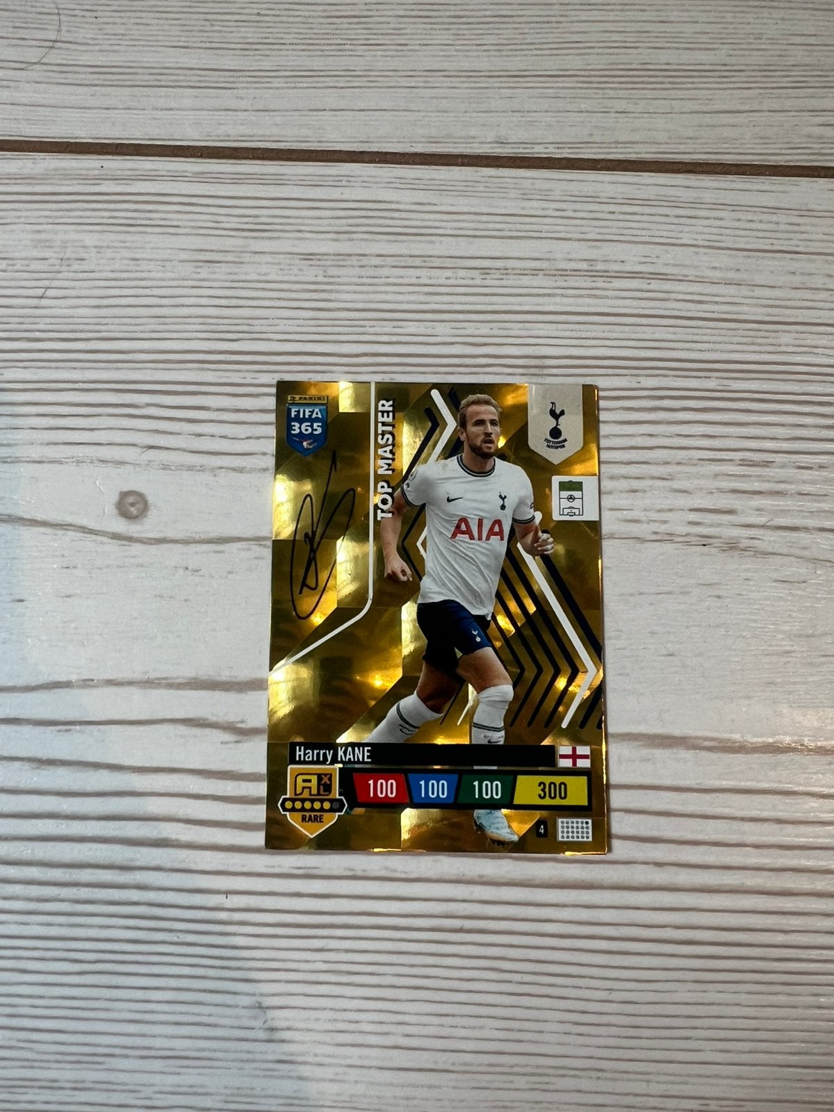 Kane gouden fifa 365 kaart met handtekening, Ophalen, Zo goed als nieuw