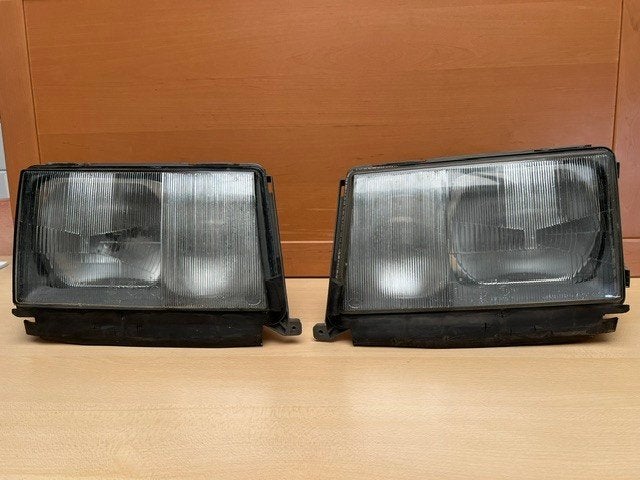 Mercedes W124 Originele Hella Koplampen, Auto-onderdelen, Ophalen of Verzenden, Gebruikt, Mercedes-Benz