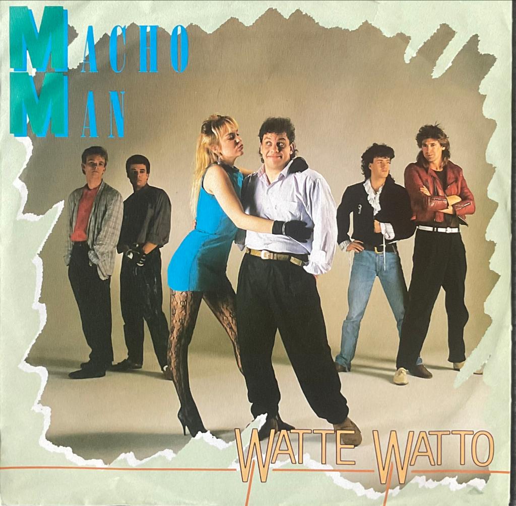 Watte Watto - Macho man (NL’87) HEEL MOOI, Verzenden, Single