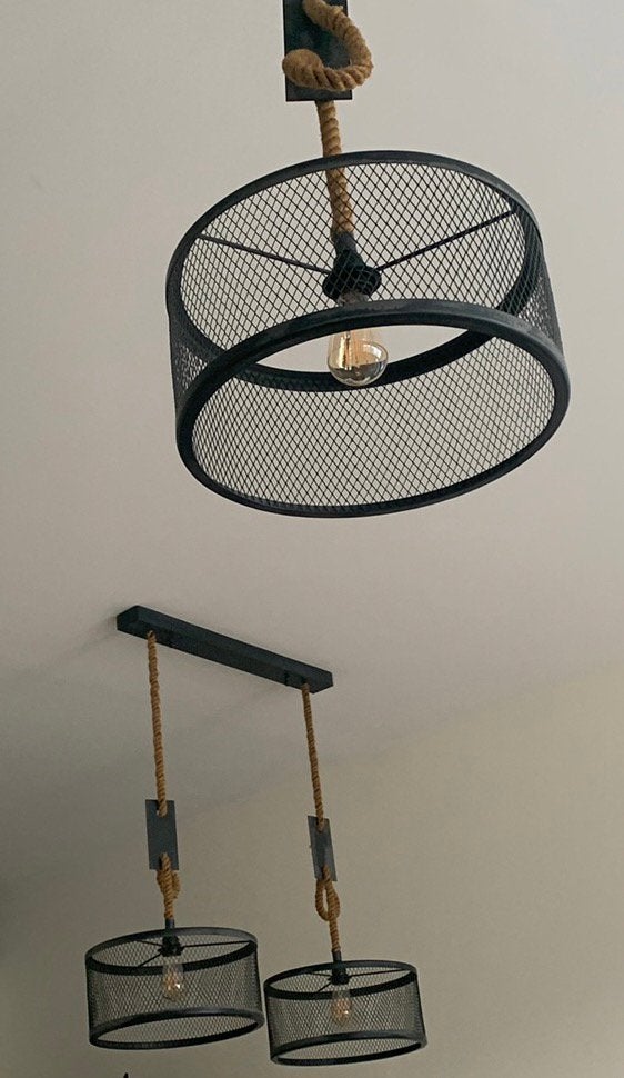 Industriele hanglampen, Huis en Inrichting, Ophalen of Verzenden, Zo goed als nieuw