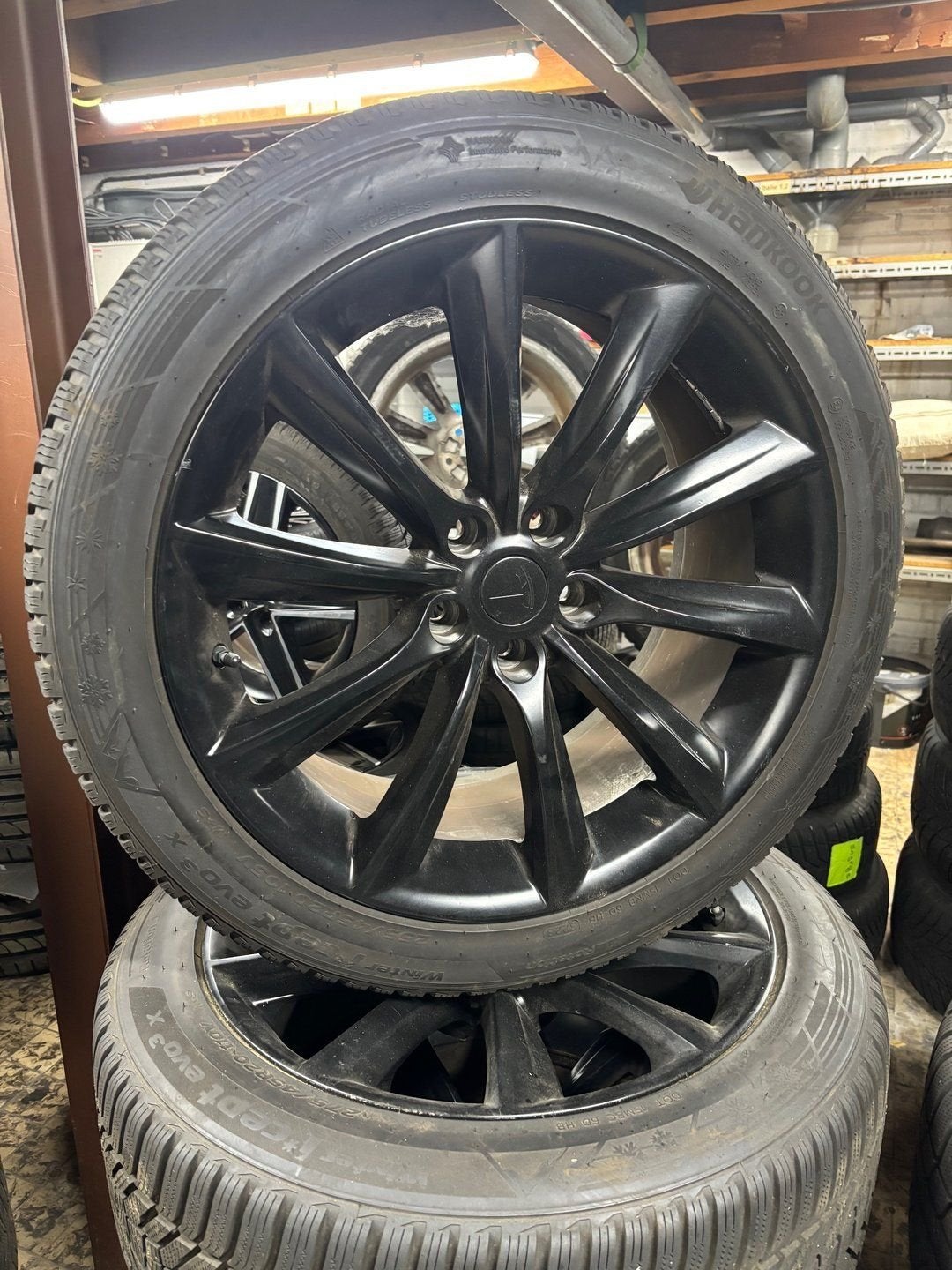 Tesla Model X | Hankook | 255/45/20 | winterbanden | direct, Ophalen, Gebruikt, 255 mm, -