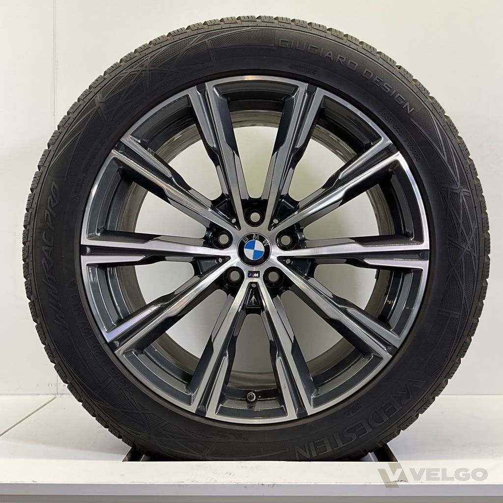 BMW X5 G05 EN X6 G06 BREED VELGEN+WINTERBANDEN 20 INCH 740M, Auto-onderdelen, Gebruikt, Banden en Velgen, Info@velgo.nl, Velgo
