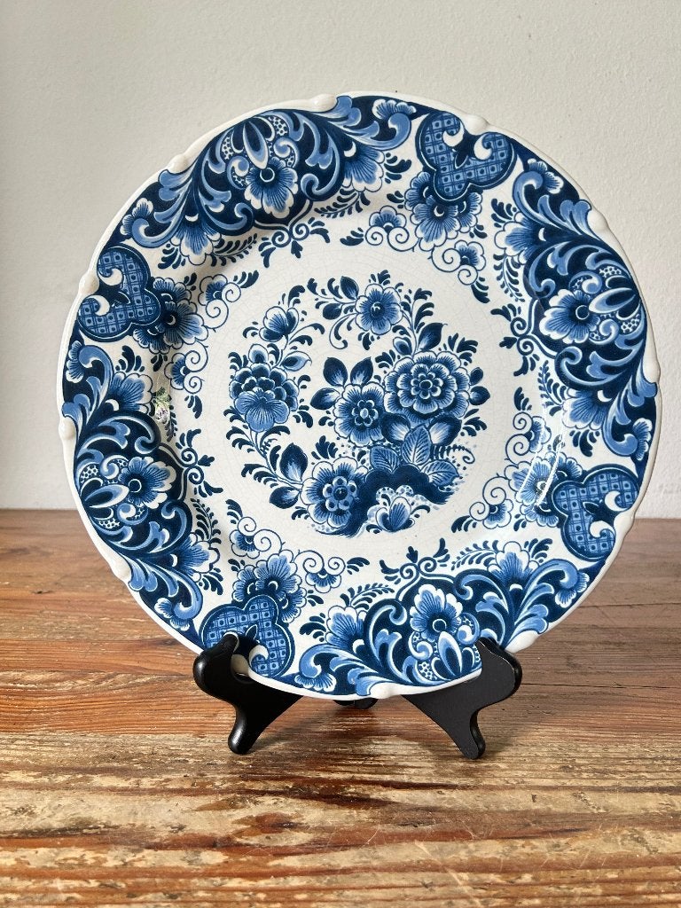 Bord / sierbord - Oud Delft - Delfts Blauw aardewerk, Ophalen of Verzenden