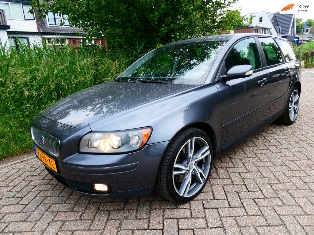 Volvo V50 2.4i 155.000km. Clima Cruise Trekhaak 1500kg. Hist, Auto's, Volvo, Stof, Gebruikt, 700 kg, Origineel Nederlands