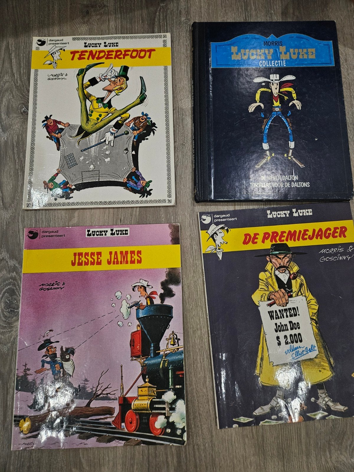 Lucky Luke Stripboeken Collectie - 4 delen, Ophalen, Zo goed als nieuw