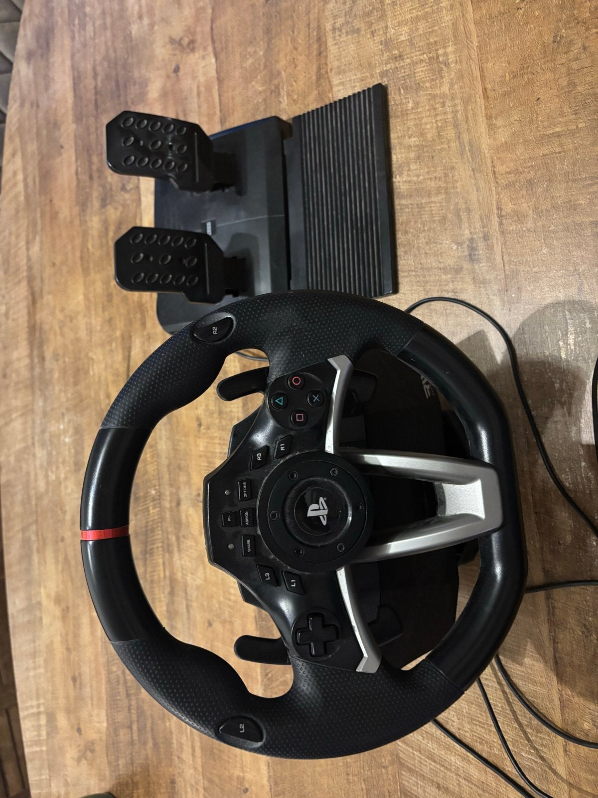 Hori Racing Wheel Apex voor PS4/PS3/PC, Ophalen of Verzenden, Zo goed als nieuw, Stuur of Pedalen, PlayStation 4