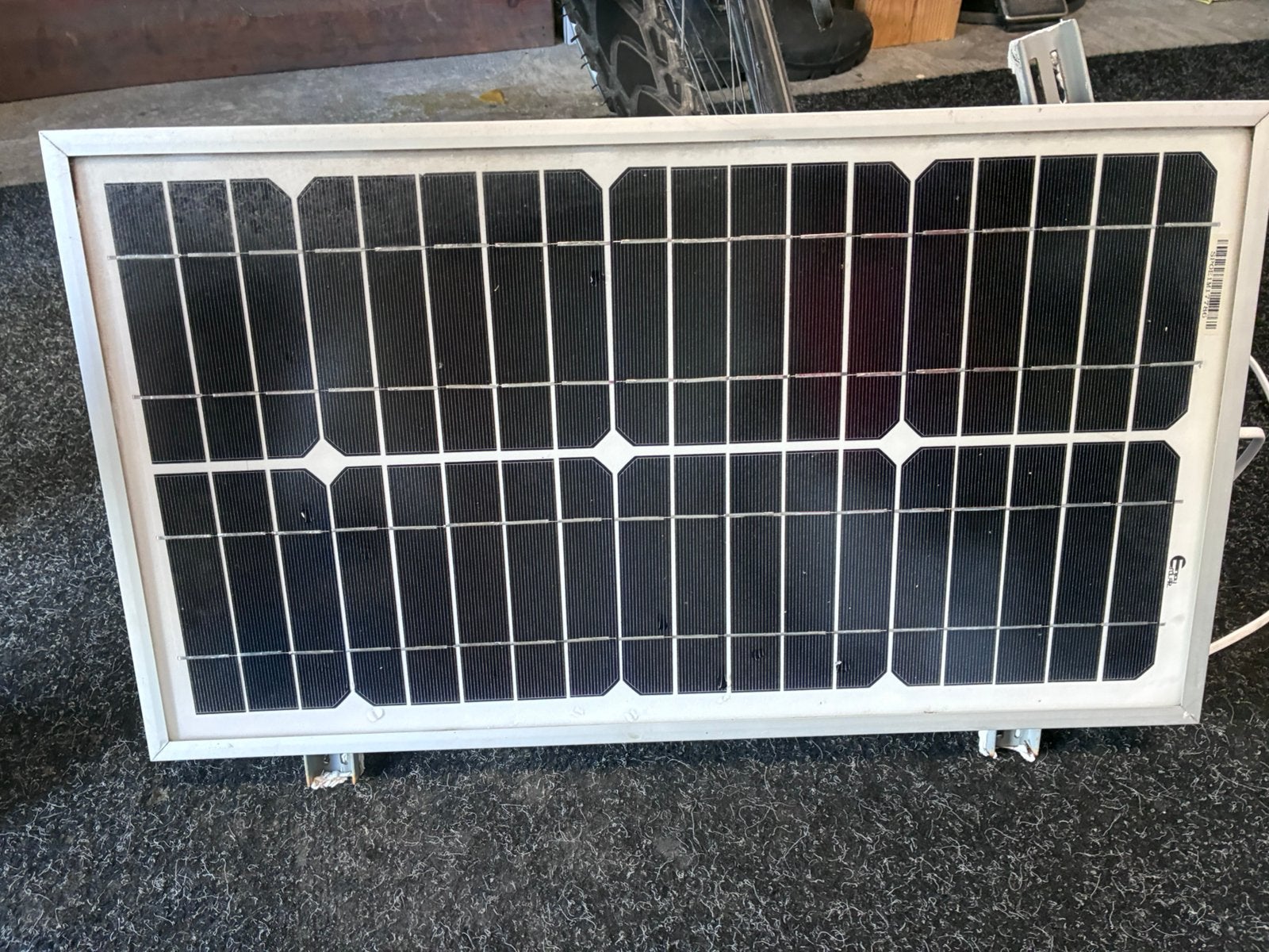 Zonnepaneel 20 watt voor op de camper etc, Ophalen of Verzenden, Gebruikt