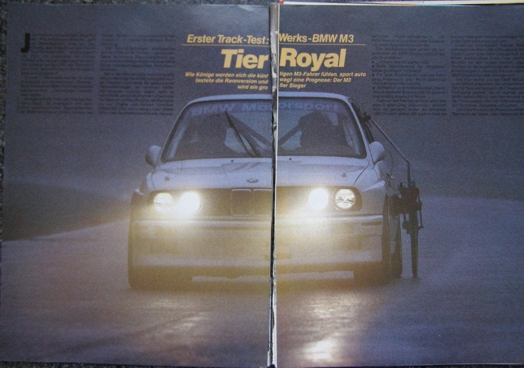 BMW M3 E30 ? eerst 10x autotest lezen, Ophalen, Gelezen, BMW