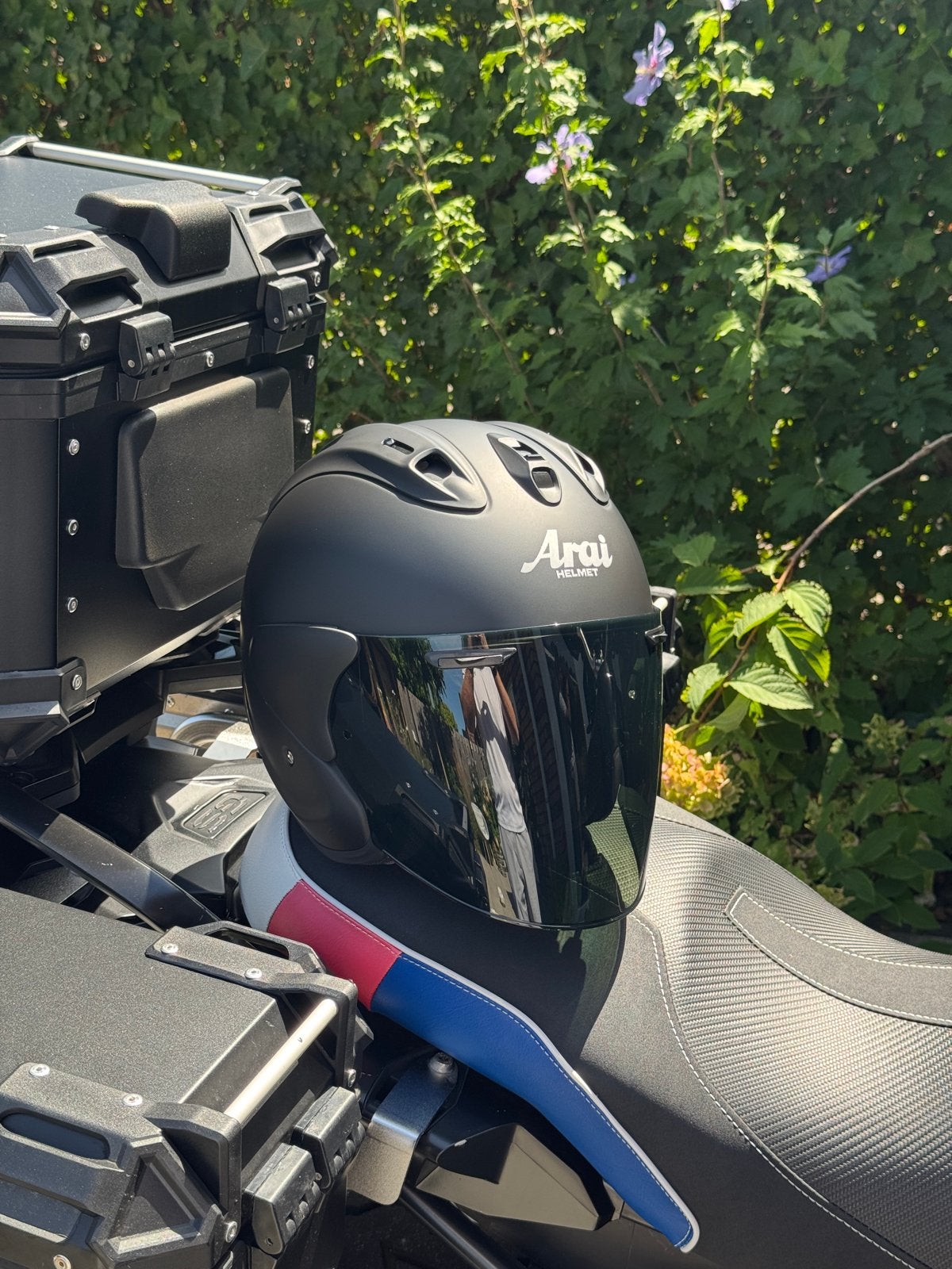 Arai SZR Evo Jethelm - Bluetooth-intercom helmcommunicatie, Arai, Heren, Jethelm, Ophalen of Verzenden
