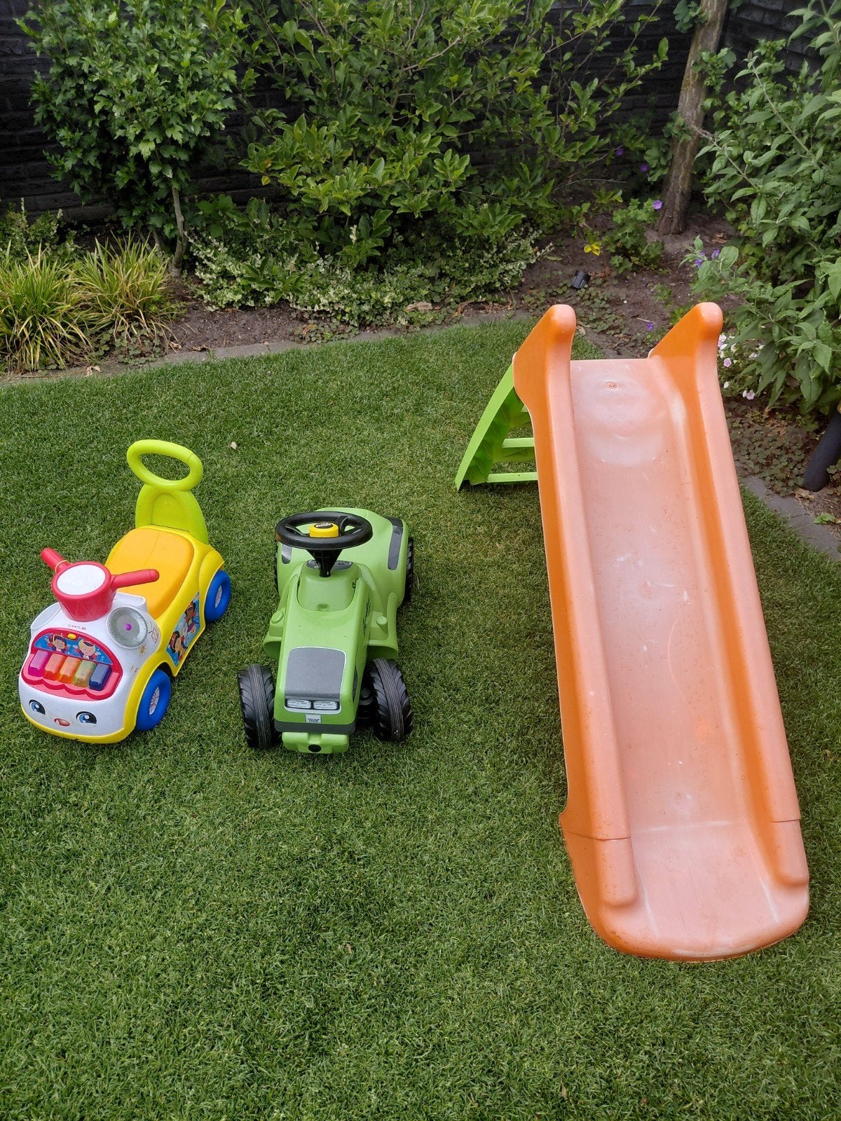 Loopauto's (Trekker & Fisher-Price) + GRATIS Glijbaan, Ophalen, Gebruikt, Loopvoertuig
