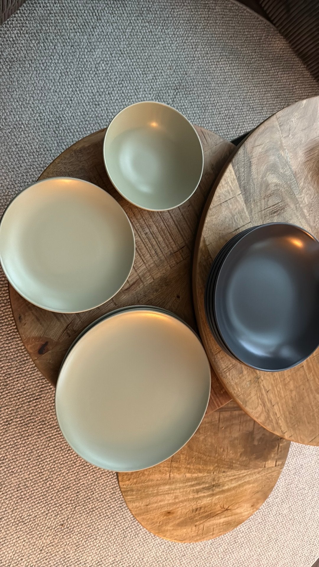 Ikea borden 11 stuks, Ophalen, Zo goed als nieuw