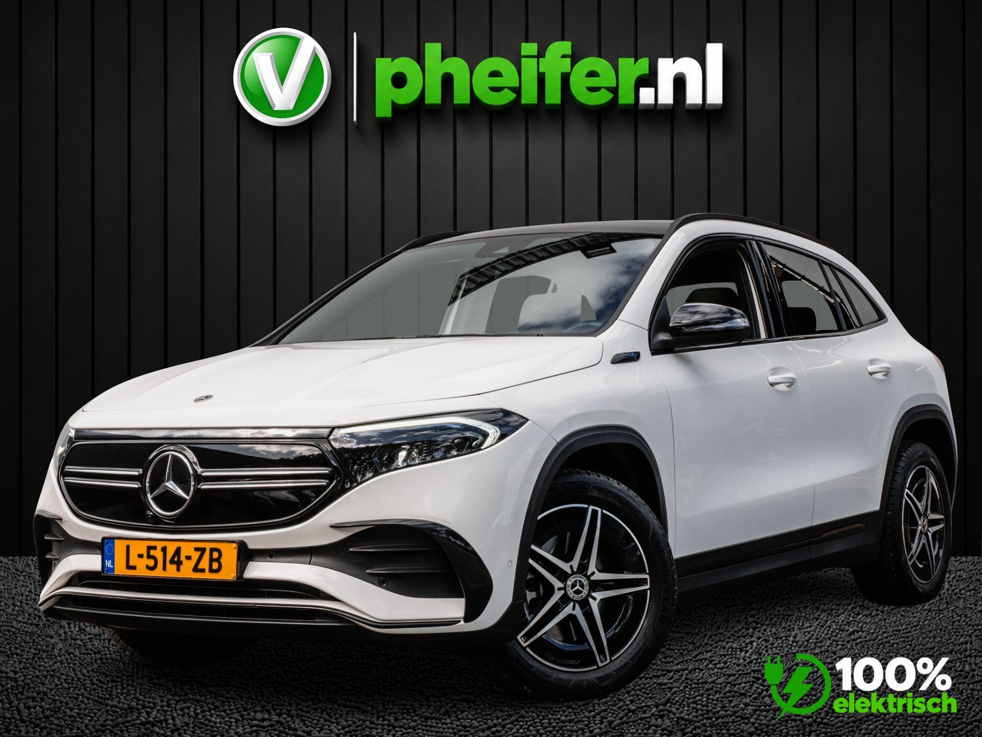 Mercedes-Benz EQA 250 Business Solution AMG 67 kWh SOH 96% E, Auto's, Gebruikt, Met garantie (alle), Leder en Stof, Origineel Nederlands