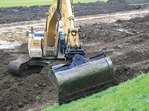 Hydraulische kantelbak voor Lesu RC 1/14 kranen, Ophalen of Verzenden, Nieuw, Overige schalen, Onderdeel