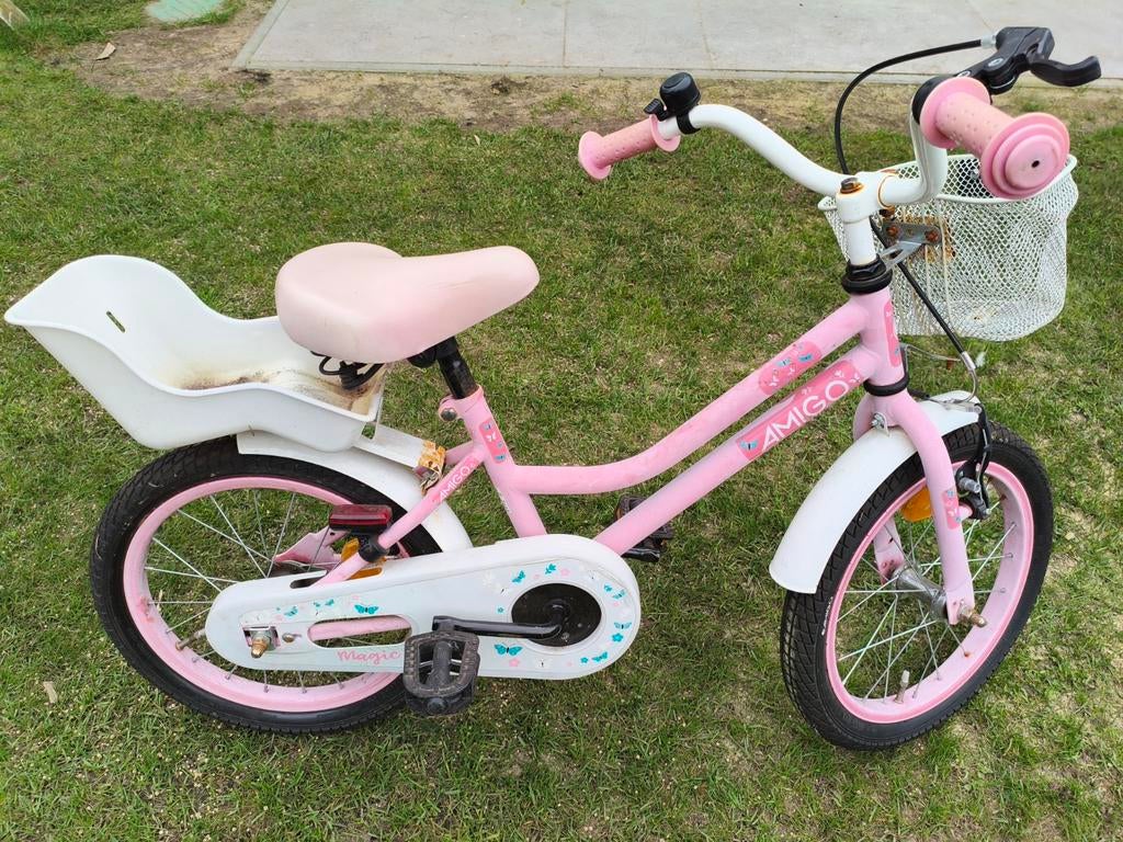 Kinderfiets 4 tot 6 jaar, Ophalen, Gebruikt, Minder dan 16 inch
