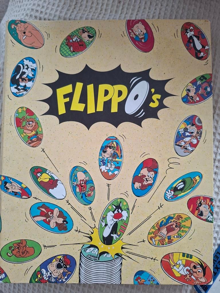Flippo map met flippo's, Verzamelen, Ophalen
