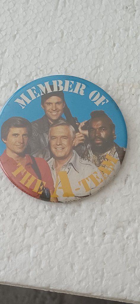 Member of A-team, Verzamelen, Speldjes, Pins en Buttons, Ophalen of Verzenden, Zo goed als nieuw, Overige onderwerpen
