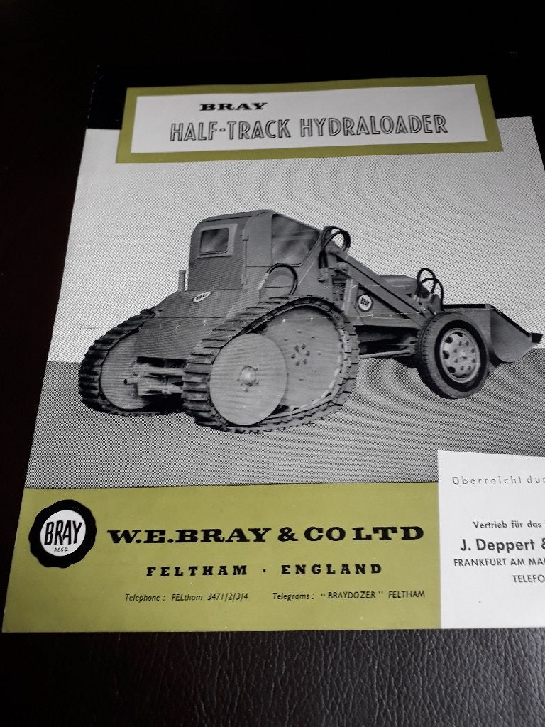 FORDSON MAJOR  BRAYHALFRUPS, Ophalen of Verzenden, Zo goed als nieuw, Folder