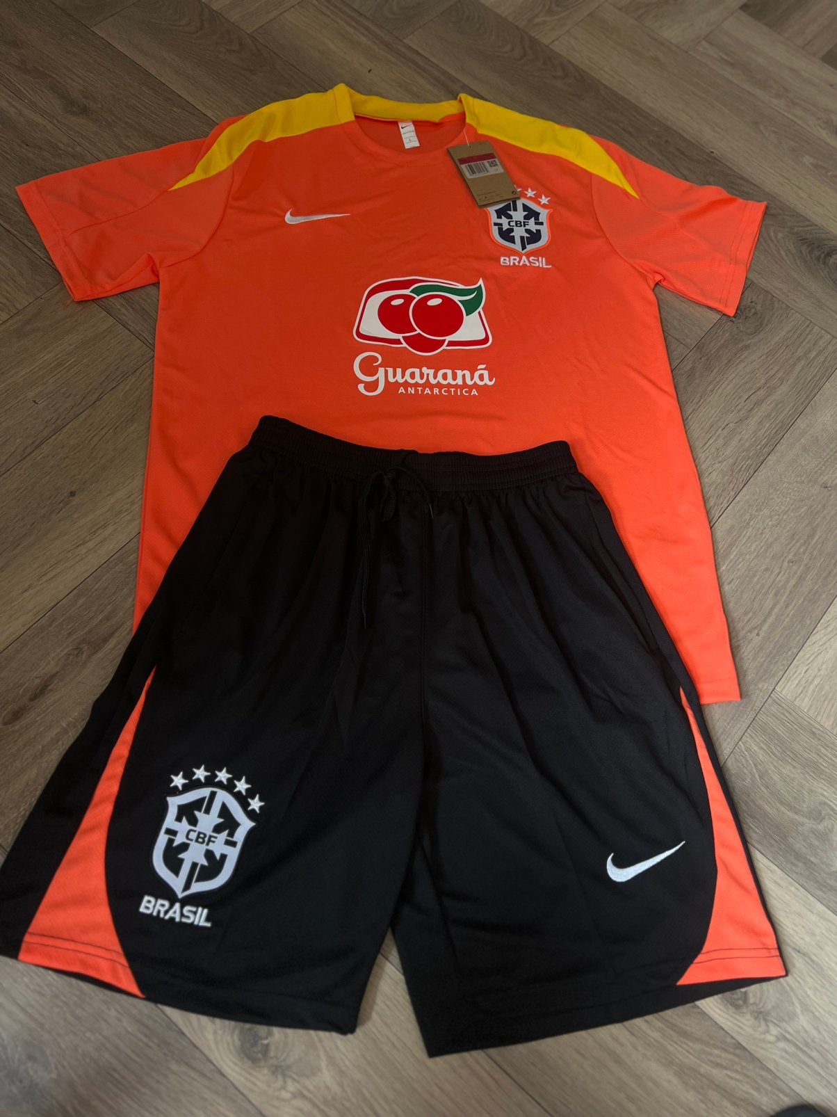 Brazilian zomer zet maat L, Ophalen, Nieuw, Overige maten, Oranje