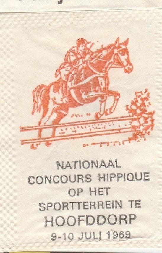 concours Hippique sportterrein Hoofddorp 1969 - hindernis, Ophalen of Verzenden