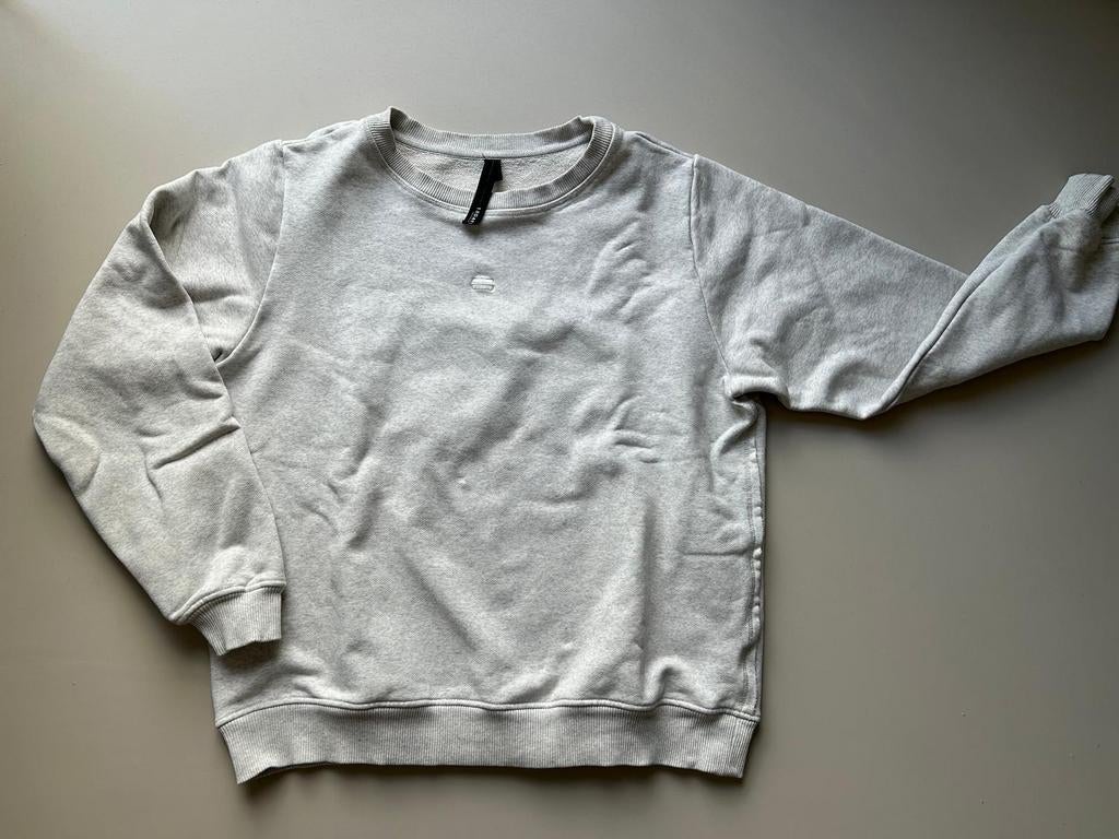 Stijlvolle oversized grijze sweater van 10 Days - Maat S, Ophalen of Verzenden, Zo goed als nieuw, 10Days, Maat 36 (S)