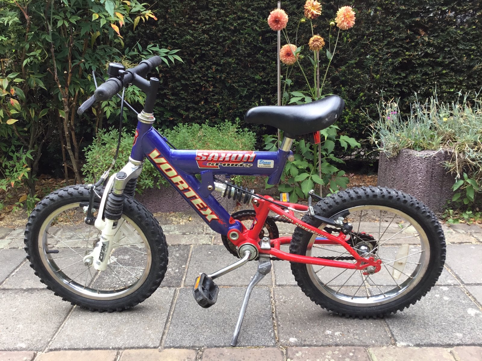 Stoere kinderfiets 16 inch, Ophalen, Zo goed als nieuw, Velgrem, 16 tot 20 inch