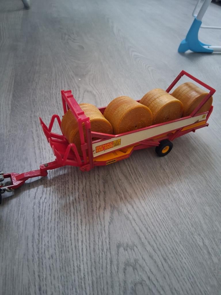 Britains ronde balenwagen, Ophalen of Verzenden, Gebruikt, Tractor of Landbouw