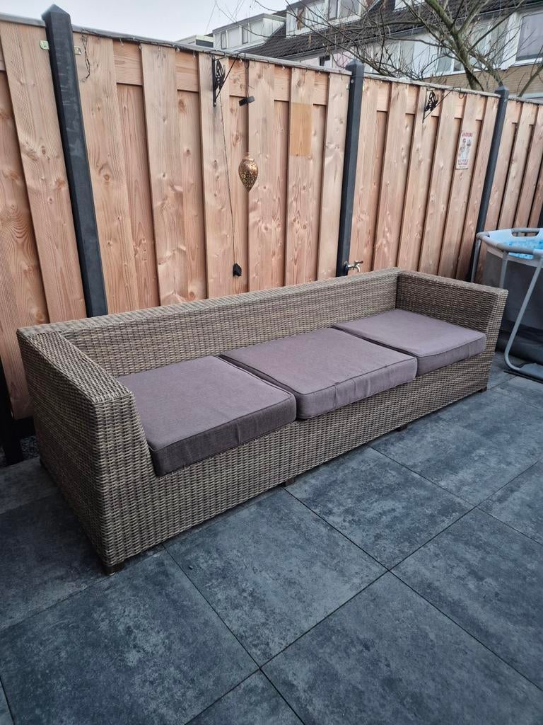 Wicker loungeset bank, Ophalen