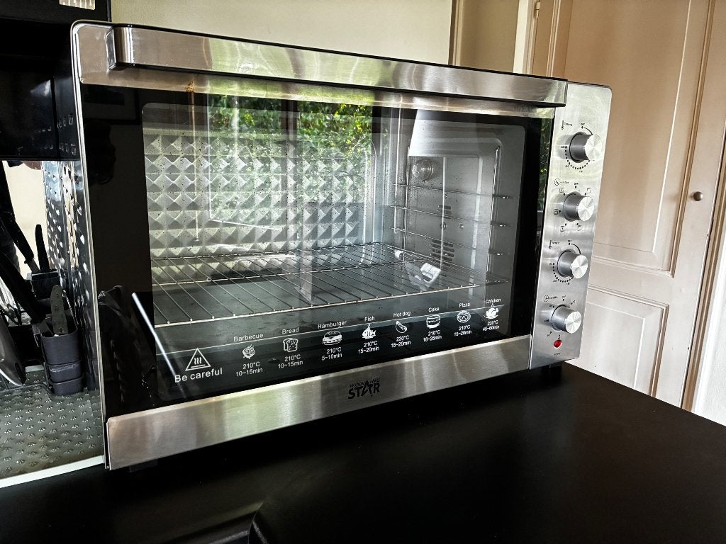 Oven, Ophalen, 45 tot 50 cm, Hete lucht, 60 cm of meer