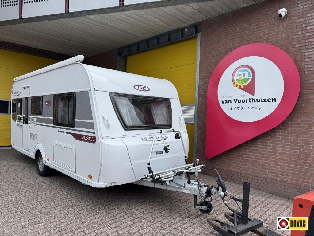LMC Musica 470 E enkele bedden, Caravans en Kamperen, Caravans, Standaardzit, Schokbreker, Bedrijf, LMC en Münsterland