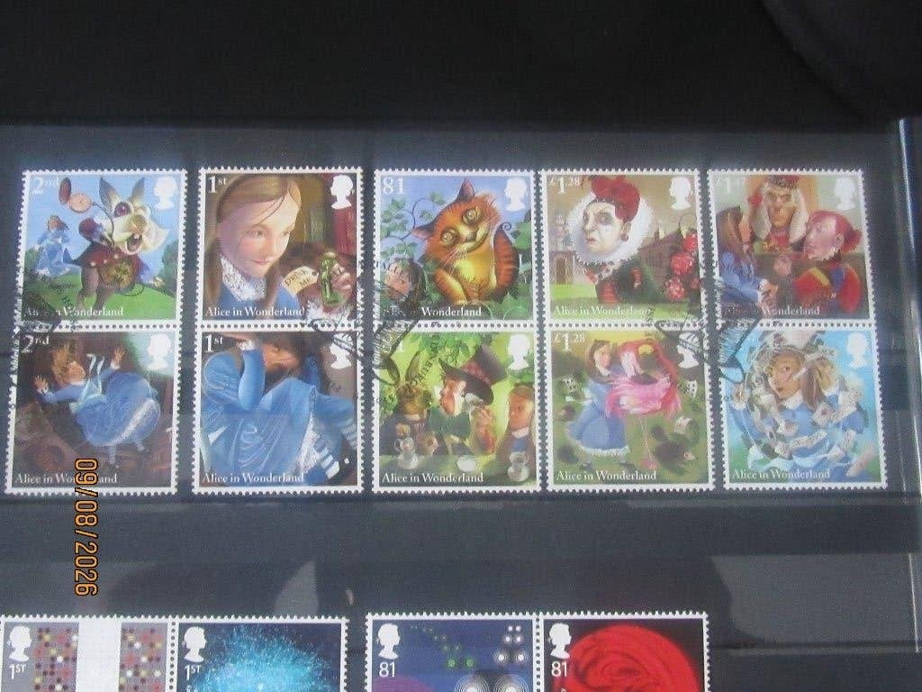 Nico Engeland Mi 3669/78 gestempeld 2015, Ophalen of Verzenden, Gestempeld