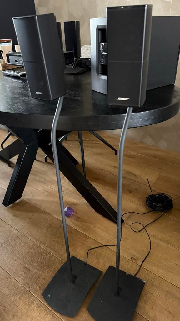 Bose CineMate 520 Home Cinema Set met standaarden, Ophalen of Verzenden, Gebruikt