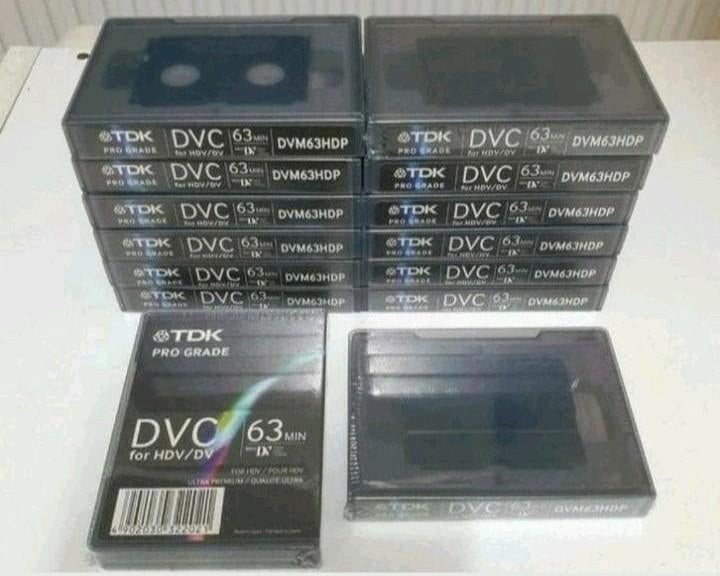 Tdk mini hdv dv tape video banden 14 stuks nieuwstaat, Ophalen of Verzenden, Nieuw