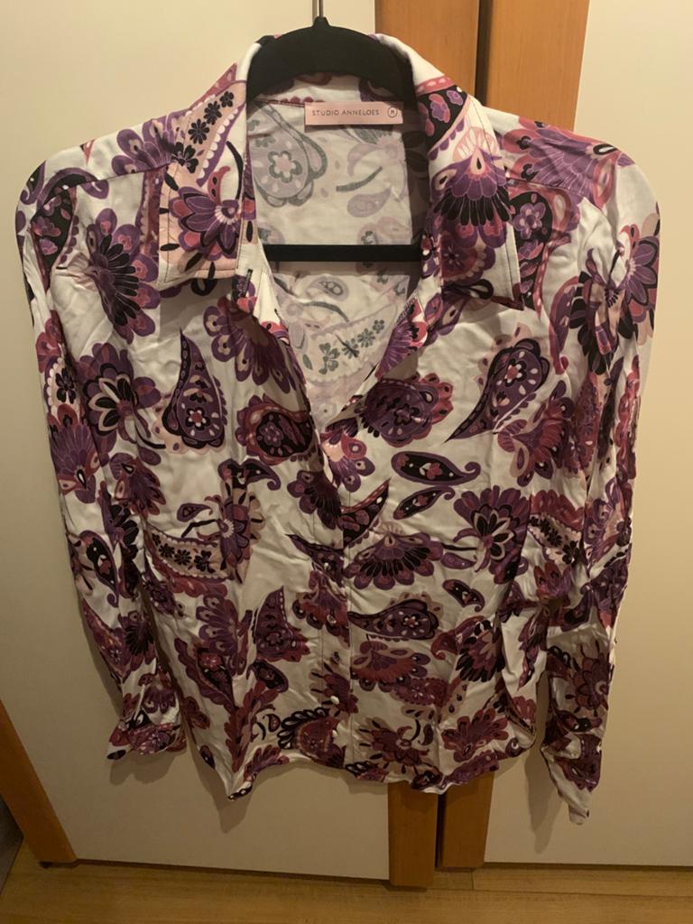 Studio Anneloes flower blouse maat M perfecte staat, Ophalen of Verzenden, Zo goed als nieuw, Maat 38/40 (M)