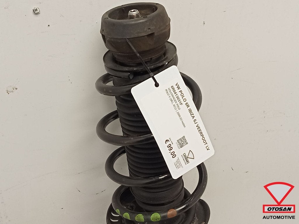 VW Polo 6R Ibiza 6J Veerpoot Compleet Links Voor 6R0413031F, Auto-onderdelen, Gebruikt, Volkswagen, Volkswagen AG, Berliner Ring 2
38440  Wolfsburg, DE
