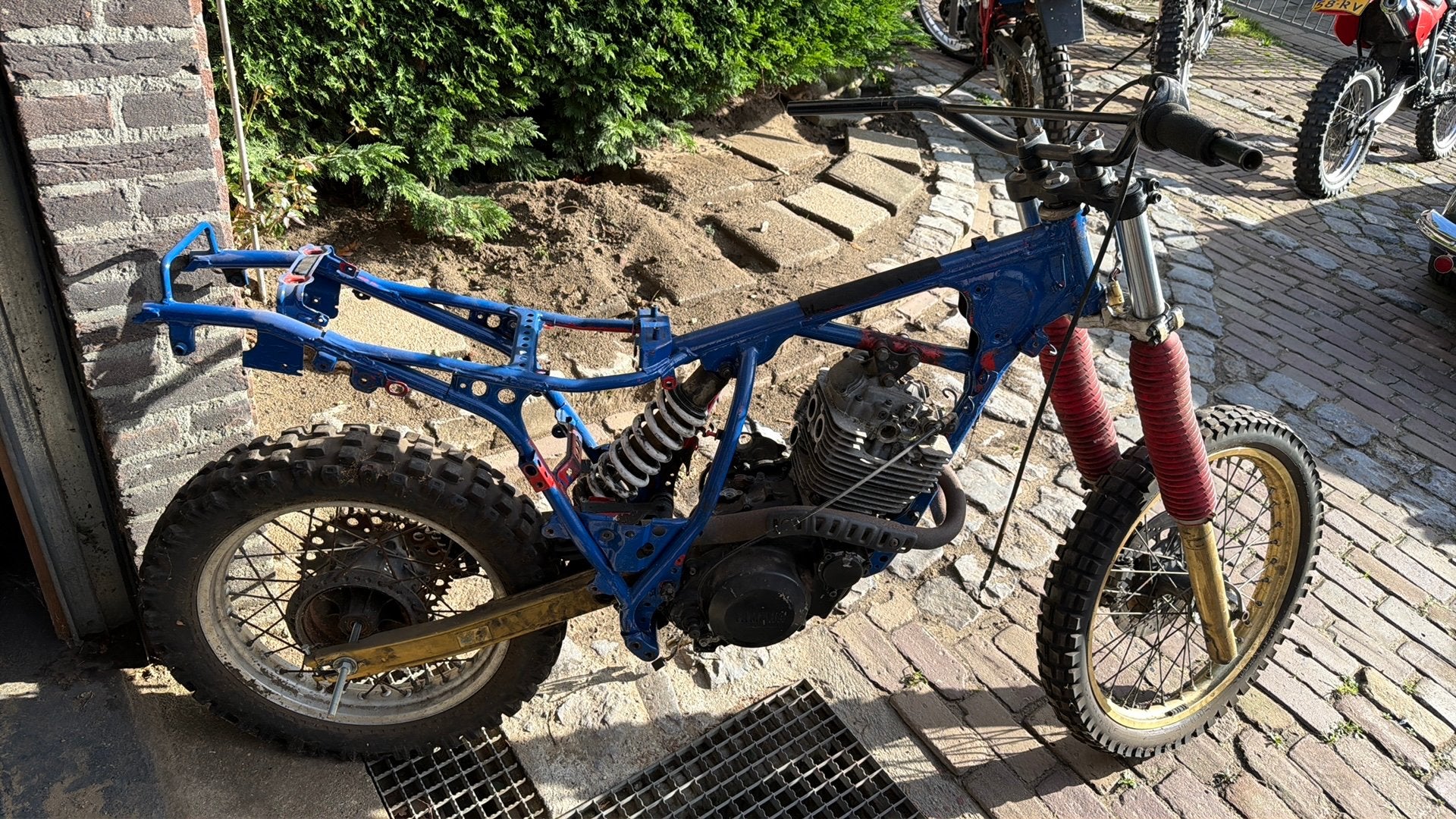 Yamaha xt600 z Tenere 1VJ, Ophalen