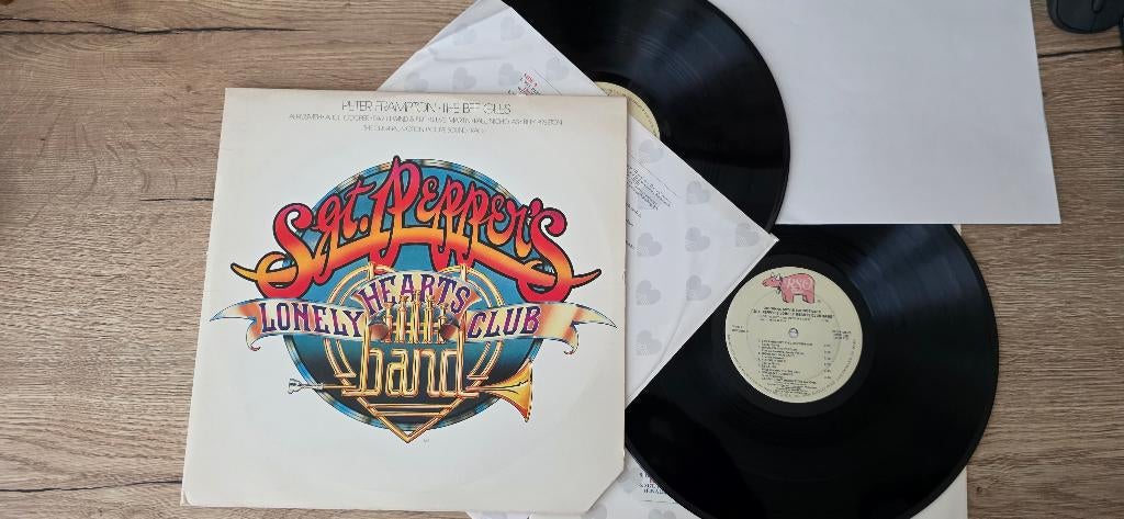 Sgt. pepper's lonely hearts club band LP vinyl, Gebruikt, Originele persing, 1980 - 1989, Ophalen of Verzenden