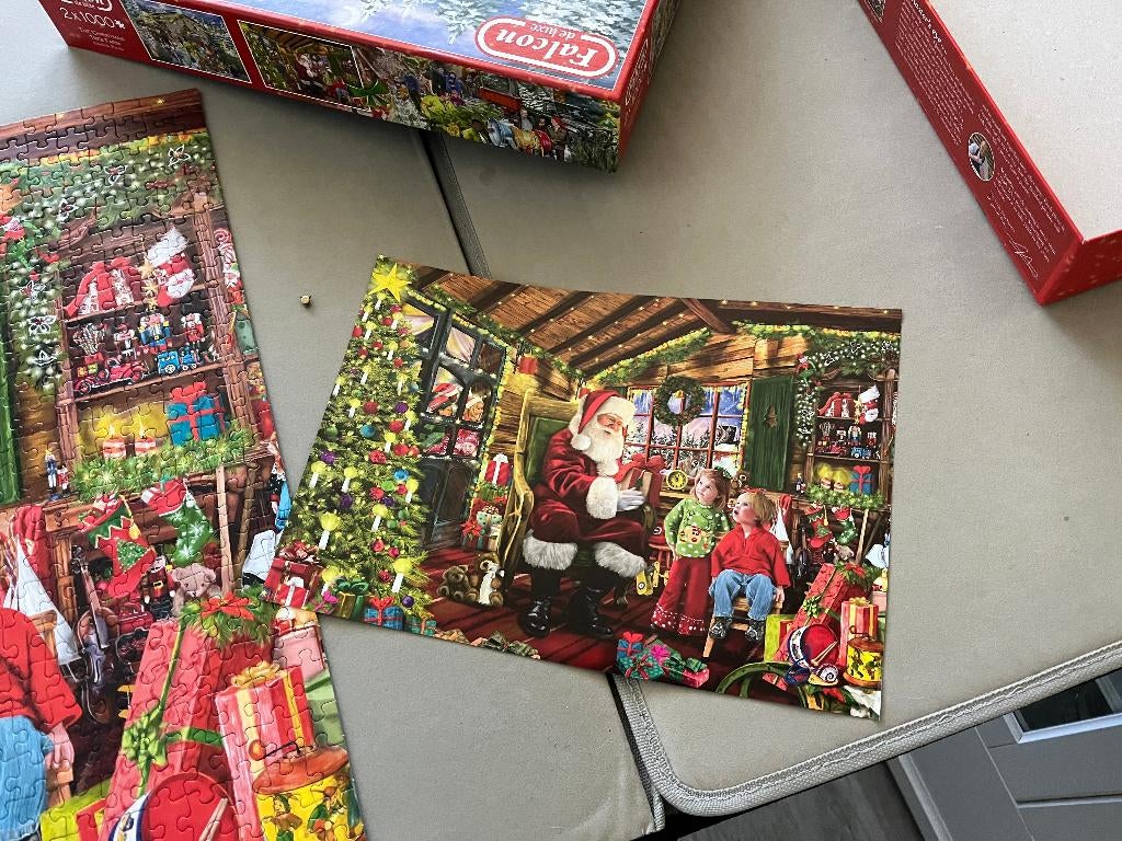 Falcon puzzels, Hobby en Vrije tijd, Denksport en Puzzels, Ophalen, 500 t/m 1500 stukjes, Zo goed als nieuw, Legpuzzel