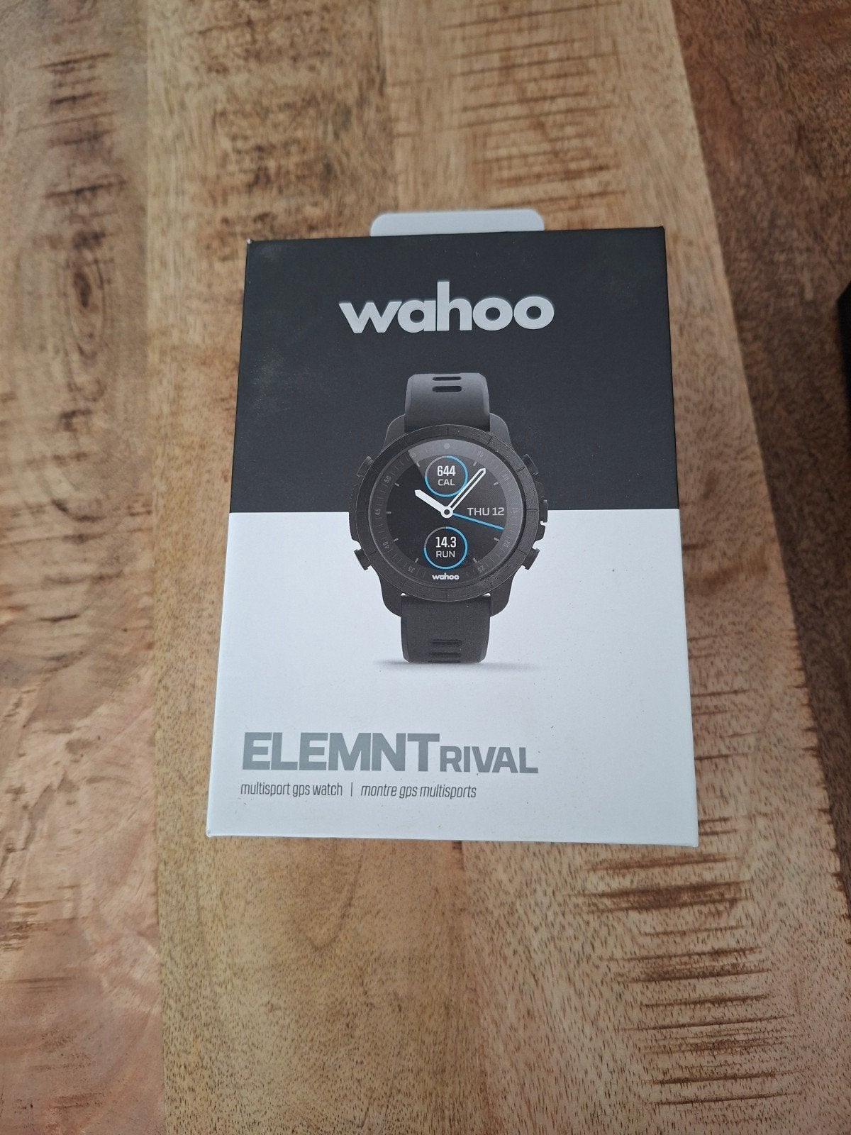 wahoo element rival smartwatch, Ophalen of Verzenden, Zo goed als nieuw, Zwart, Android