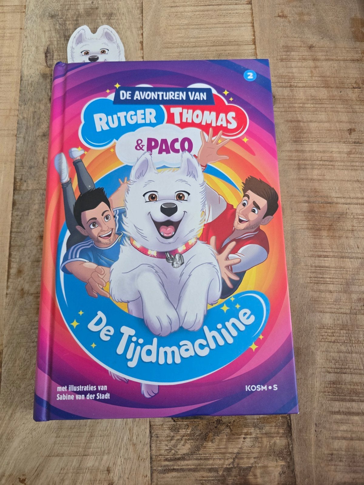Rutger Thomas & Paco  - De Tijdmachine, Fictie algemeen, Thomas van Grinsven; Rutger Vink, Ophalen of Verzenden, Zo goed als nieuw