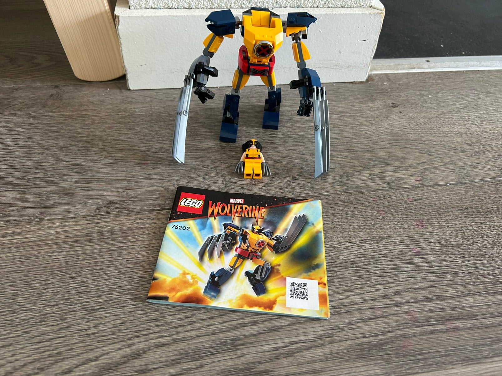 LEGO Marvel 76202 Wolverine mechapantser, Marvel, Lego, Ophalen of Verzenden, Zo goed als nieuw