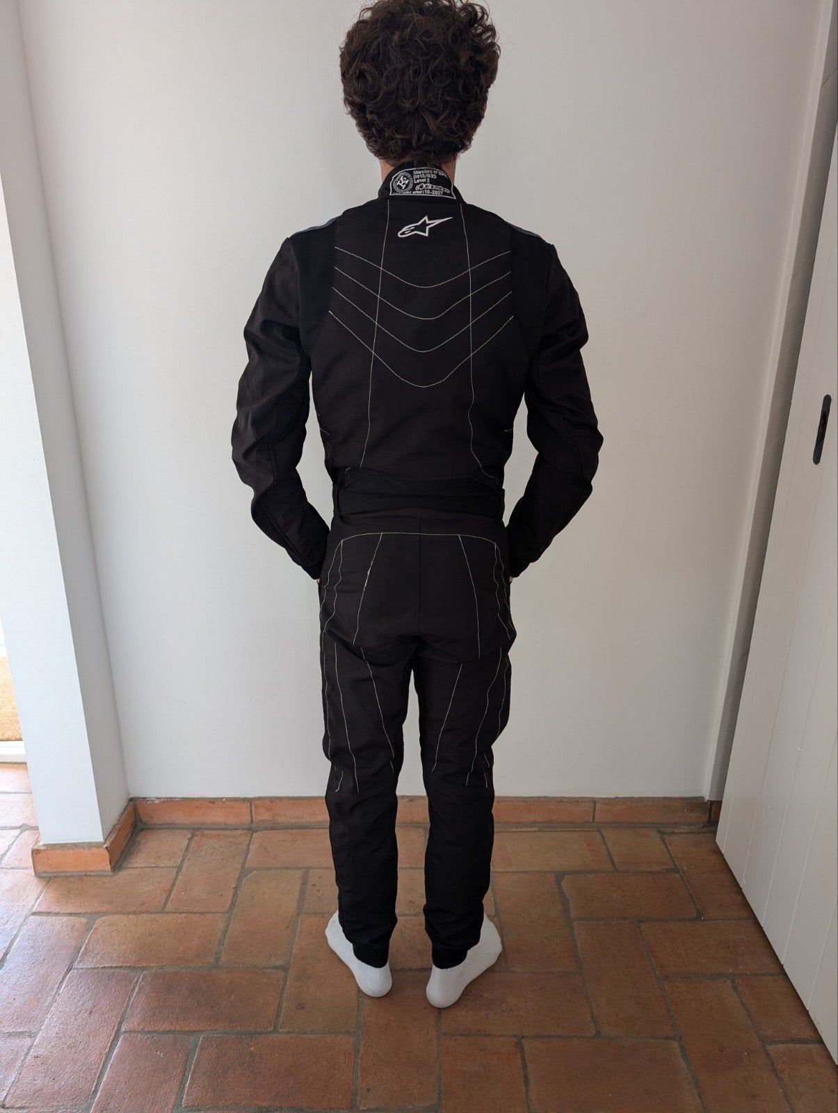 Alpinestars KMX-9 V2 Kart Overall & Sparco Kartschoenen, Ophalen of Verzenden, Zo goed als nieuw