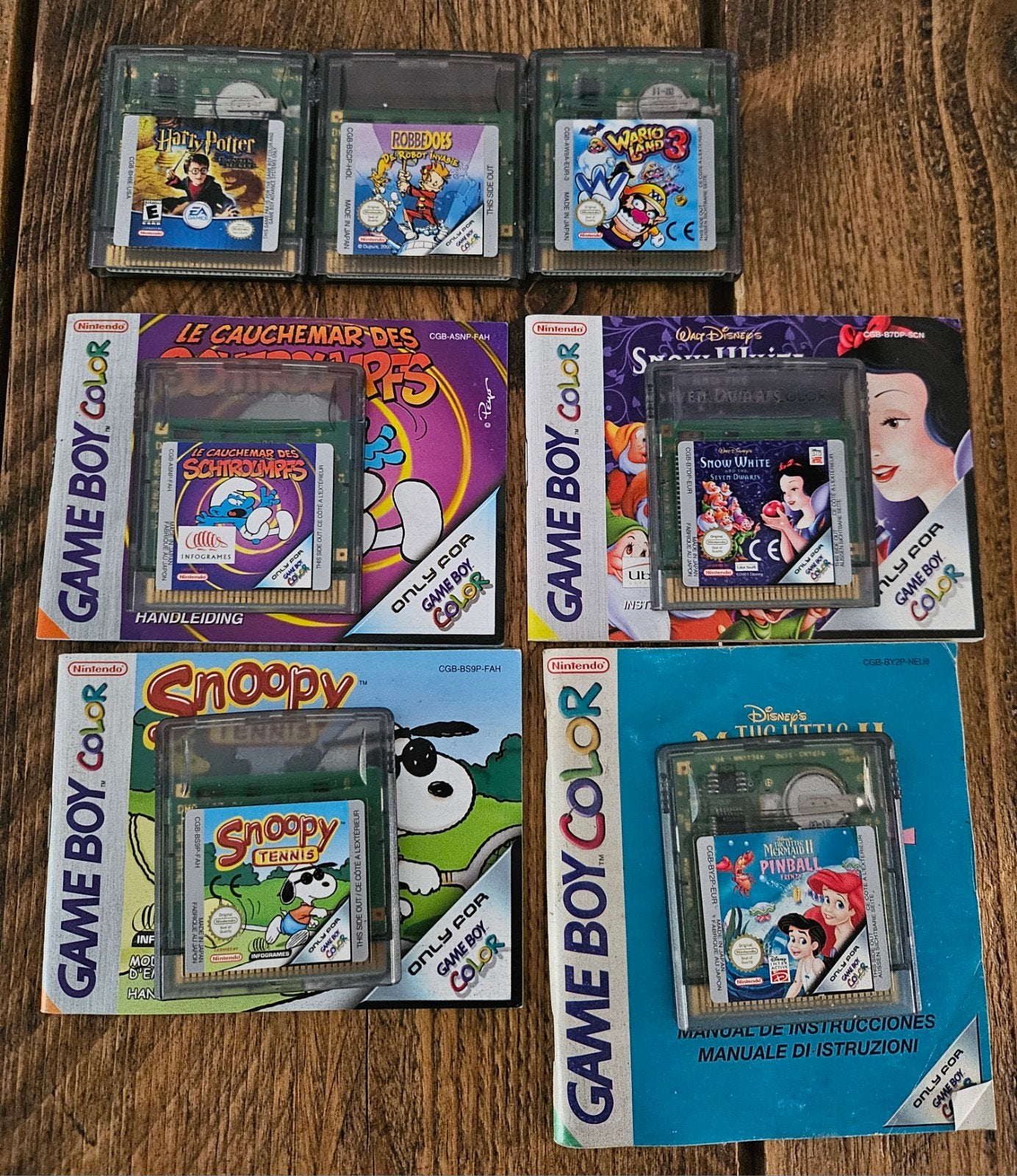 Gameboy Color, Advance en DS Games!, Spelcomputers en Games, Ophalen, Gebruikt, Overige genres, 1 speler