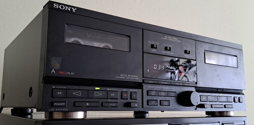 Sony TC-V7700, Ophalen of Verzenden, Dubbel, Sony, Auto-reverse