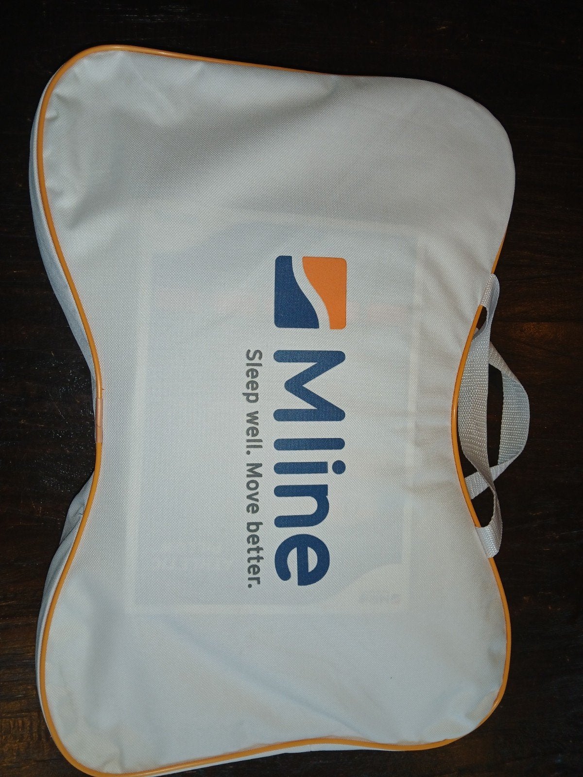 Mline Athletic Pillow - Ergonomisch Kussen 169 nieuw, Eenpersoons, Wit, Ophalen of Verzenden, Zo goed als nieuw